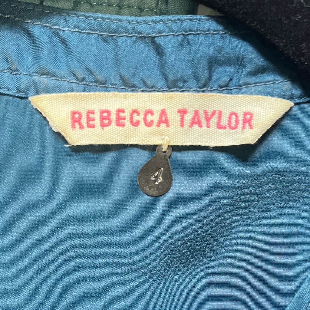 Rebecca Taylor Teal Tunic